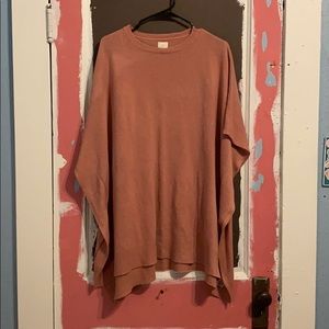 Cute ponchoish mauve dress